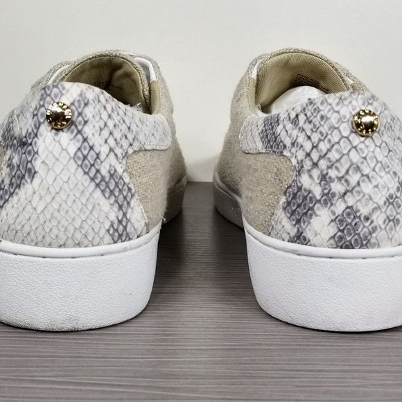 Michael Kors Craig Hook & Loop Strap Sneakers, Natural, Womens Size 9.5 M / 40.5 - Picture 5 of 10